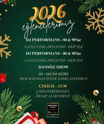 Müstesna Ocakbaşı Bahçeşehir İstanbul Yılbaşı Programı 2026