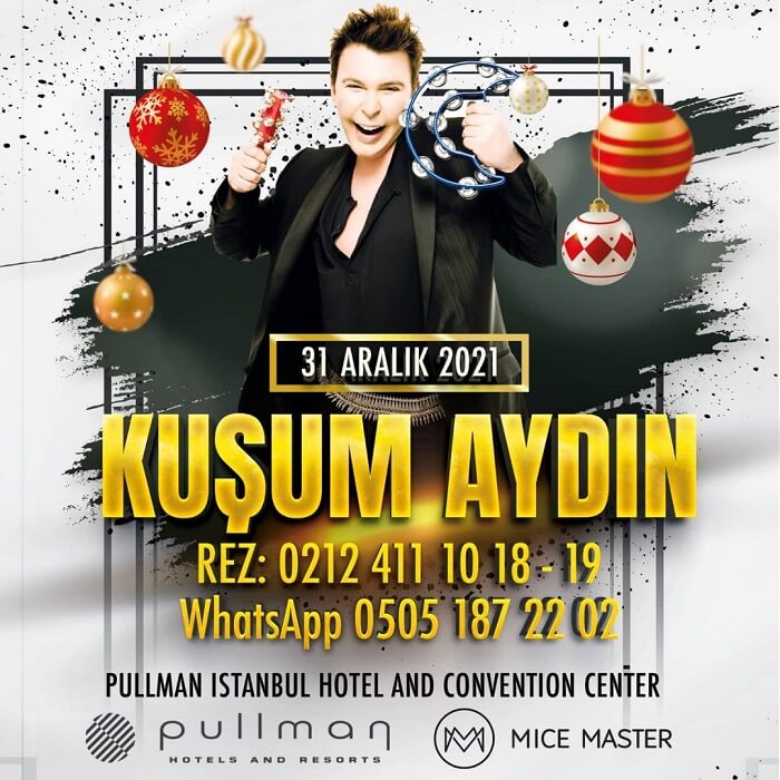 İstanbul Yılbaşı 2022 - Pullman İstanbul Hotel Convention Center Yılbaşı Programı 2022