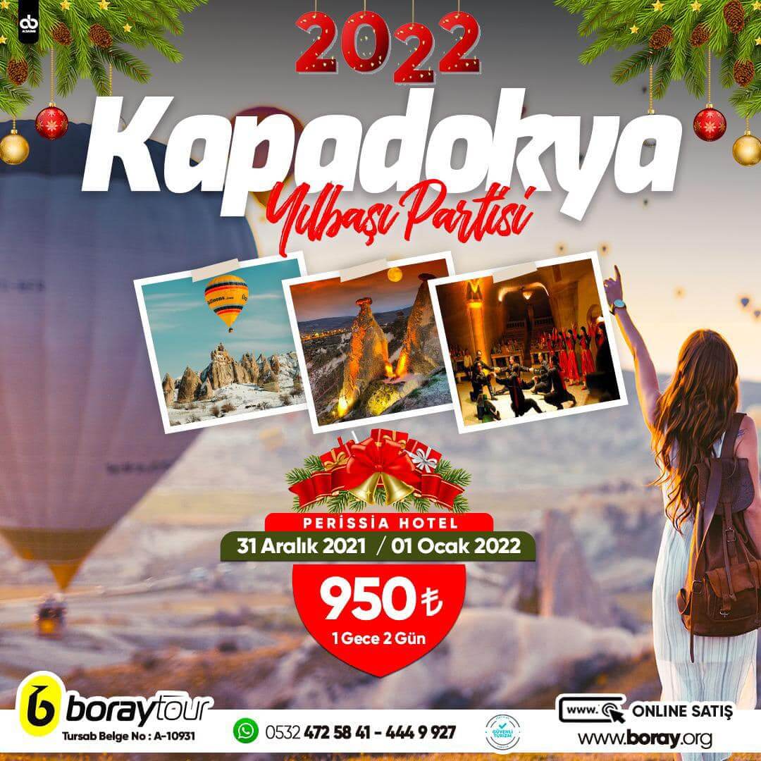 Perissia Otel Kapadokya Yılbaşı Programı 2022