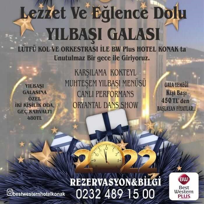 Best Western Plus Otel İzmir Yılbaşı Programı 2022