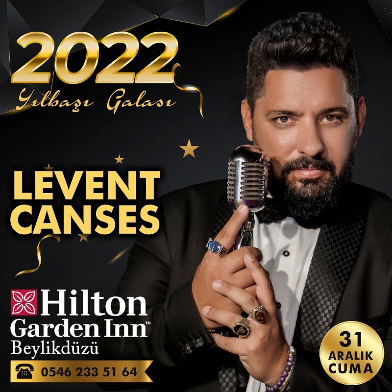 Hilton Garden Inn İstanbul Beylikdüzü Yılbaşı Programı 2022