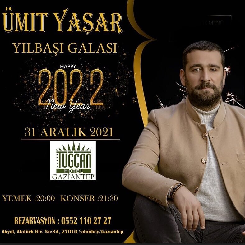 Tuğcan Otel Gaziantep Yılbaşı Programı 2022