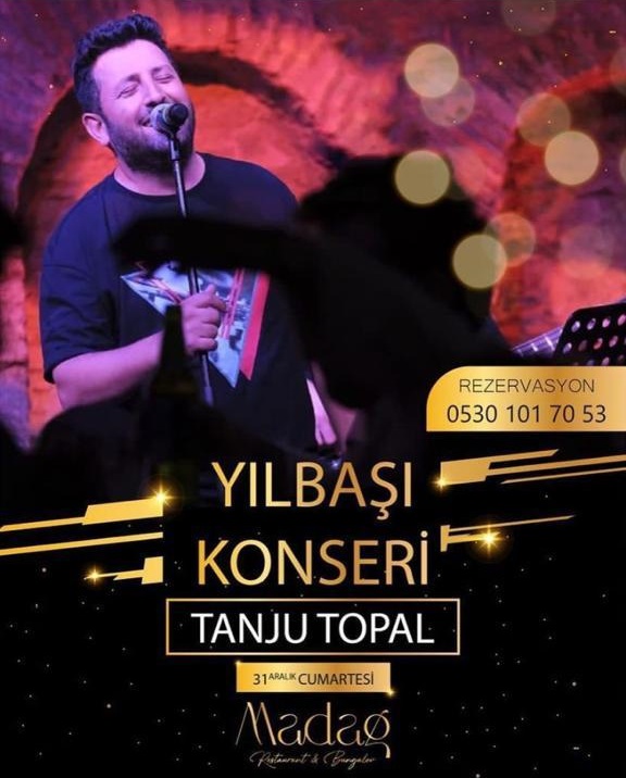 Madag Bungalov Rize Yılbaşı 2023 Konseri: Tanju Topal Yılbaşı Konseri