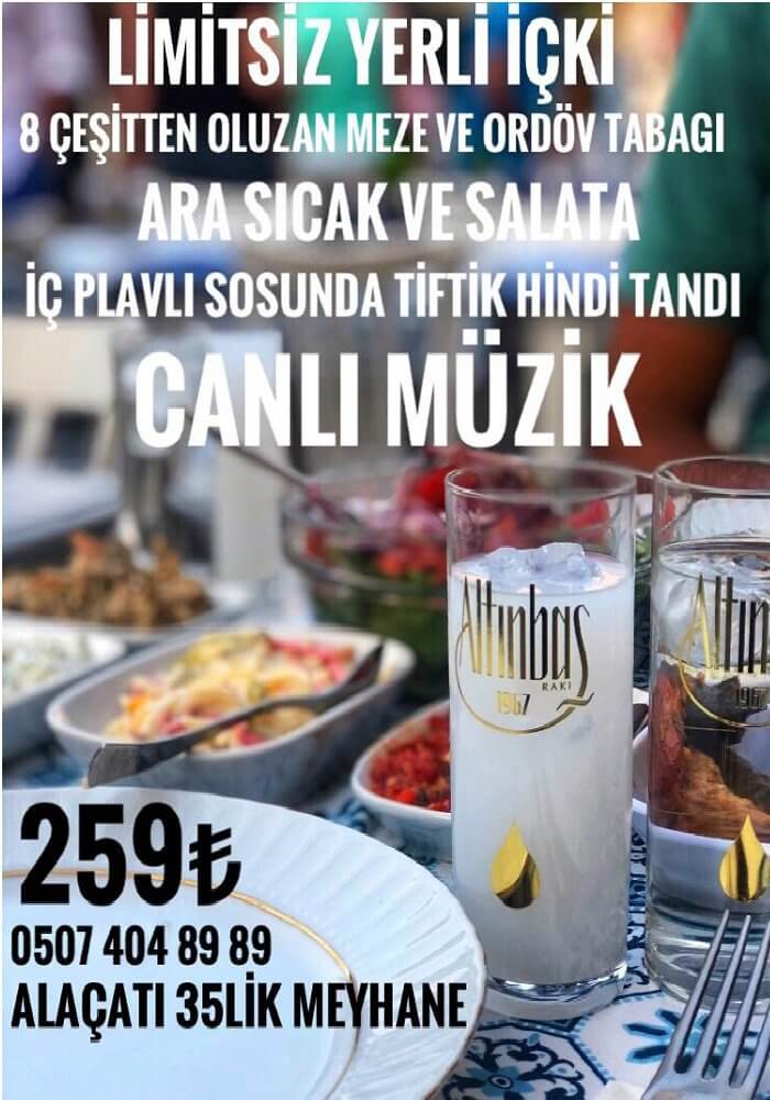 35lik Meyhane Yılbaşı Programı 2019