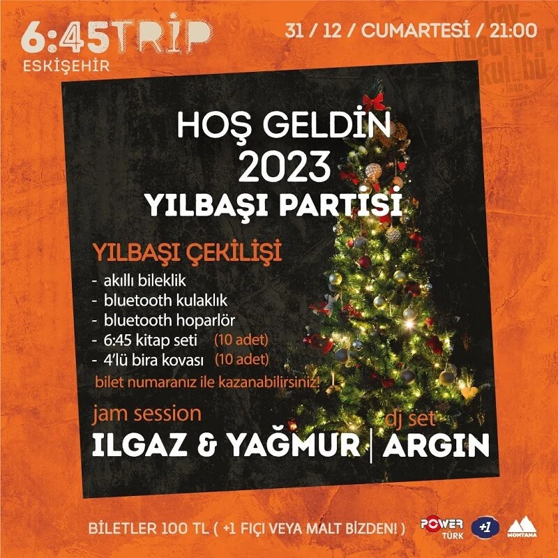 6:45 Trip Eskişehir Yılbaşı Programı 2023