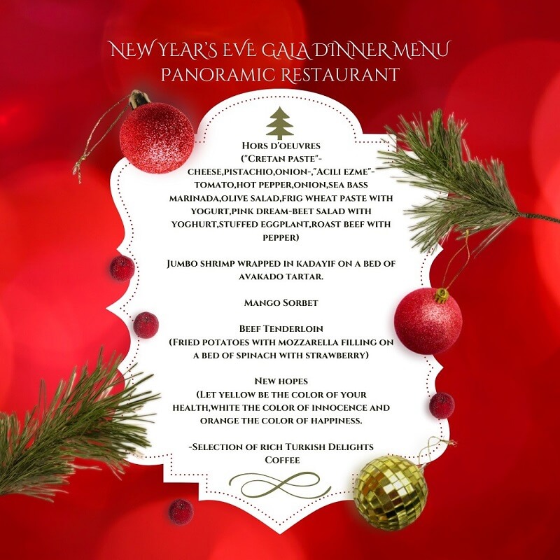 Adamar Hotel İstanbul Yılbaşı Programı 2023