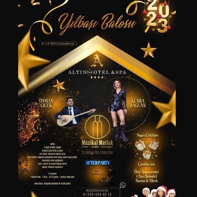 Altıntaş Otel Balıkesir Yılbaşı Programı 2023