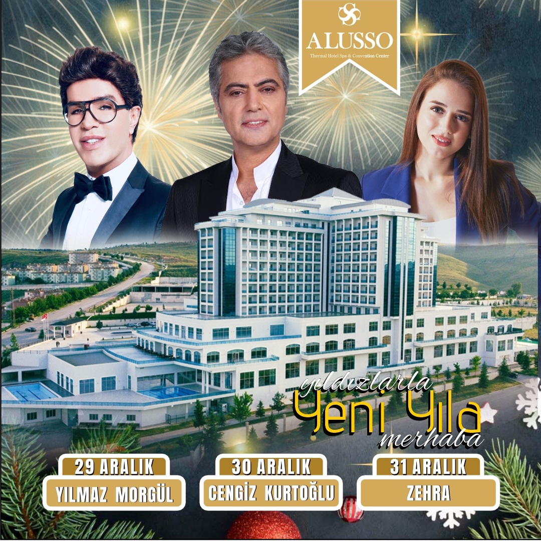 Alusso Thermal Hotel Afyon Yılbaşı Programı 2024