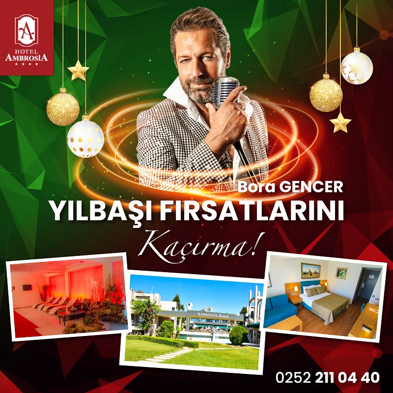 Ambrosia Hotel Bodrum Yılbaşı Programı 2023