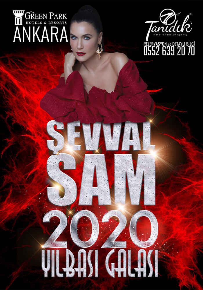 Şevval Sam ile Ankara Green Park Hotel 2020 Yılbaşı Galası
