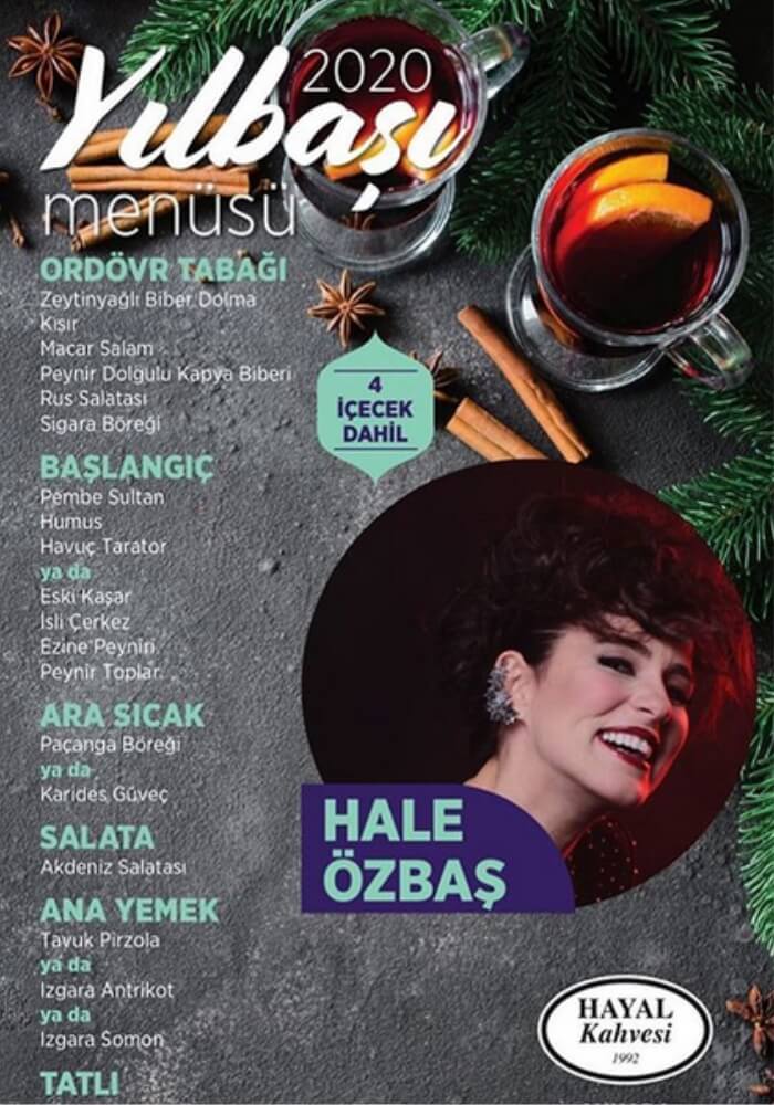 Ankara Hayal Kahvesi Yılbaşı Programı 2020
