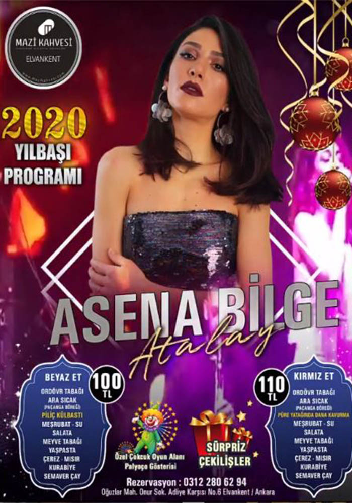 Ankara Mazi Kahvesi Elvankent Yılbaşı Programı 2020