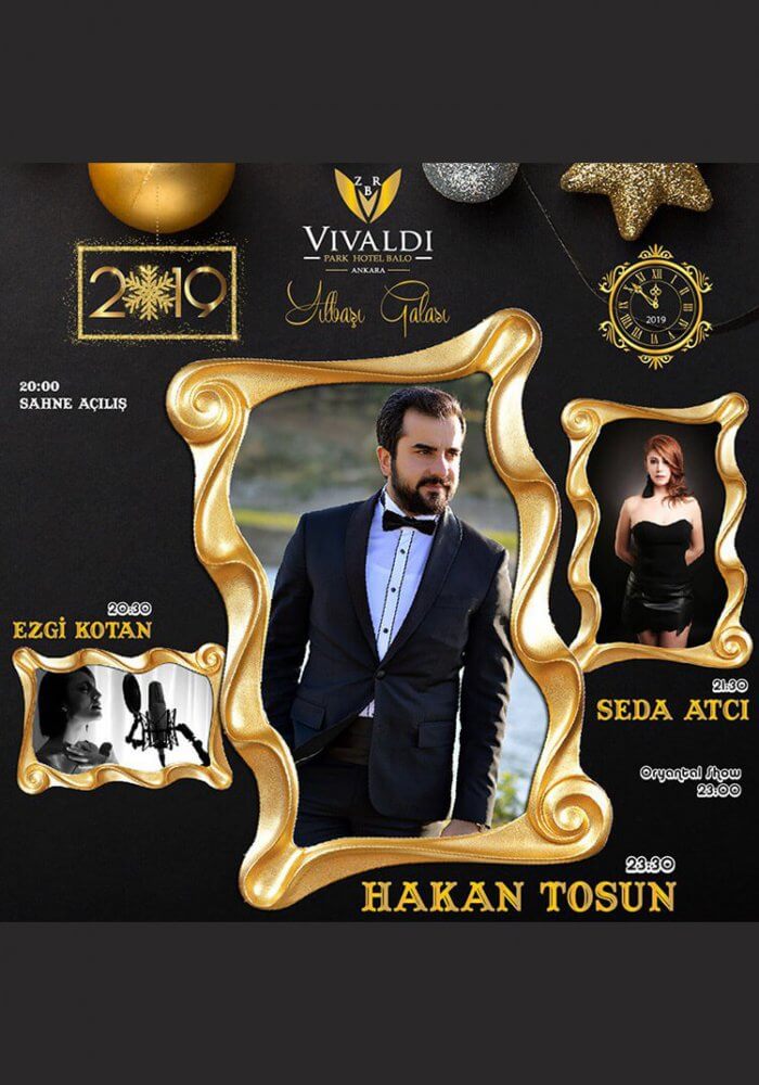 Ankara Vivaldi Park Hotel 2019 Yılbaşı Programı