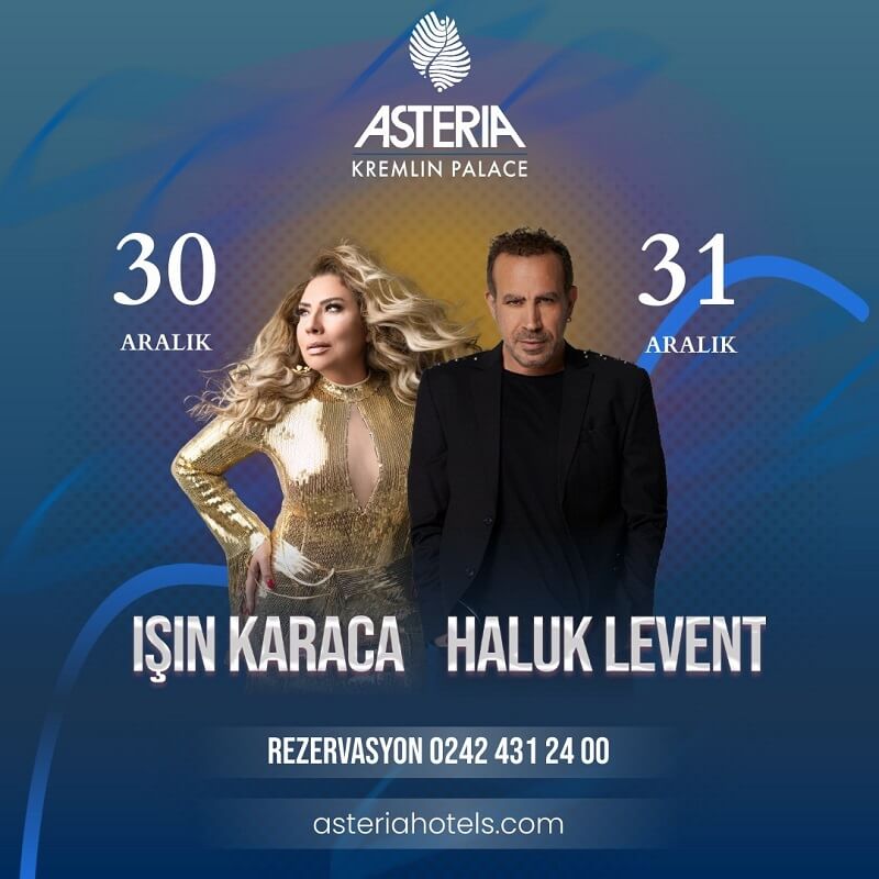 Asteria Kremlin Palace Antalya Yılbaşı Programı 2023