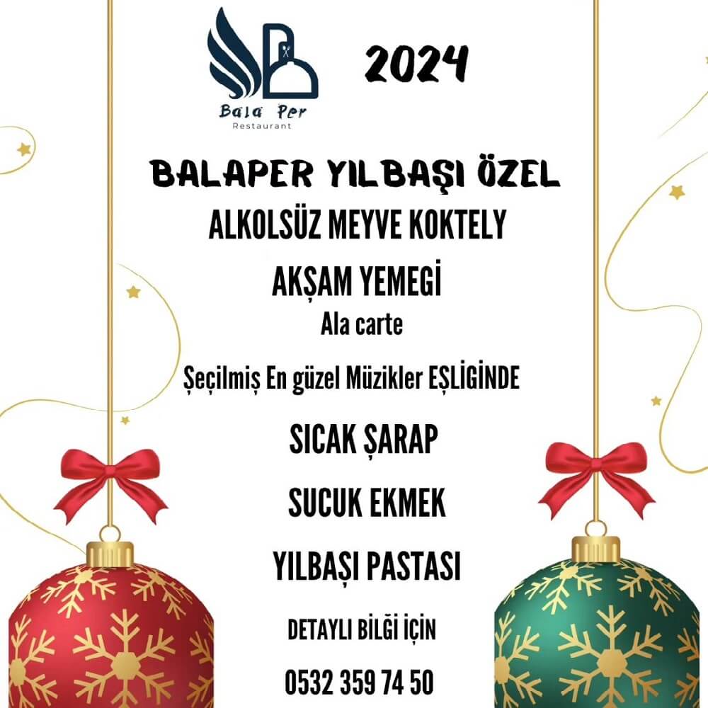 Bala Per Restaurant Kapadokya Yılbaşı Programı 2024