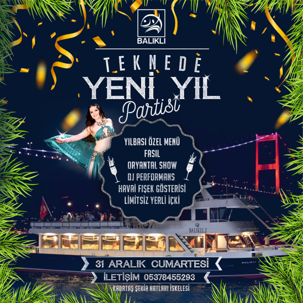 Balıklı Tekne Yılbaşı Programı 2023