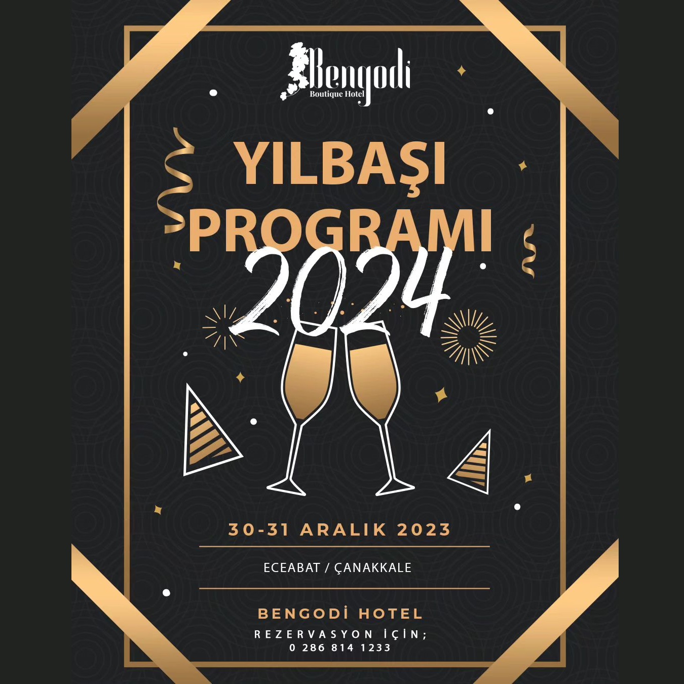 Bengodi Boutique Hotel Çanakkale Yılbaşı Programı 2024