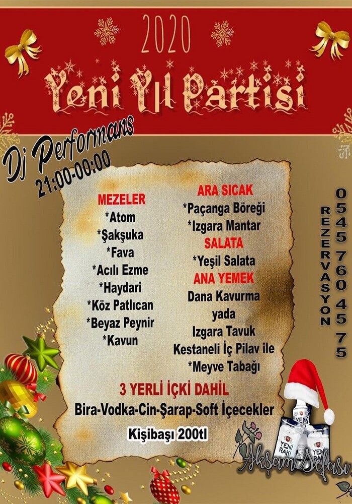 Beyrut Performans İstanbul Yılbaşı Programı 2020