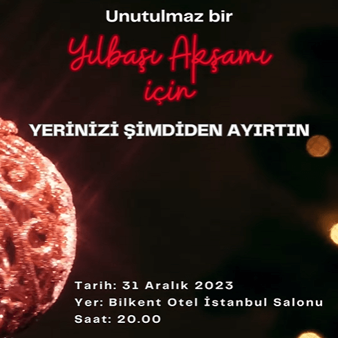 Bilkent Otel Ankara Yılbaşı Programı 2024