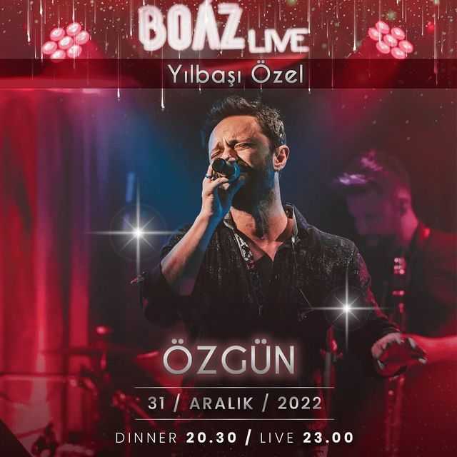 Boaz Live İstanbul Yılbaşı Programı 2023
