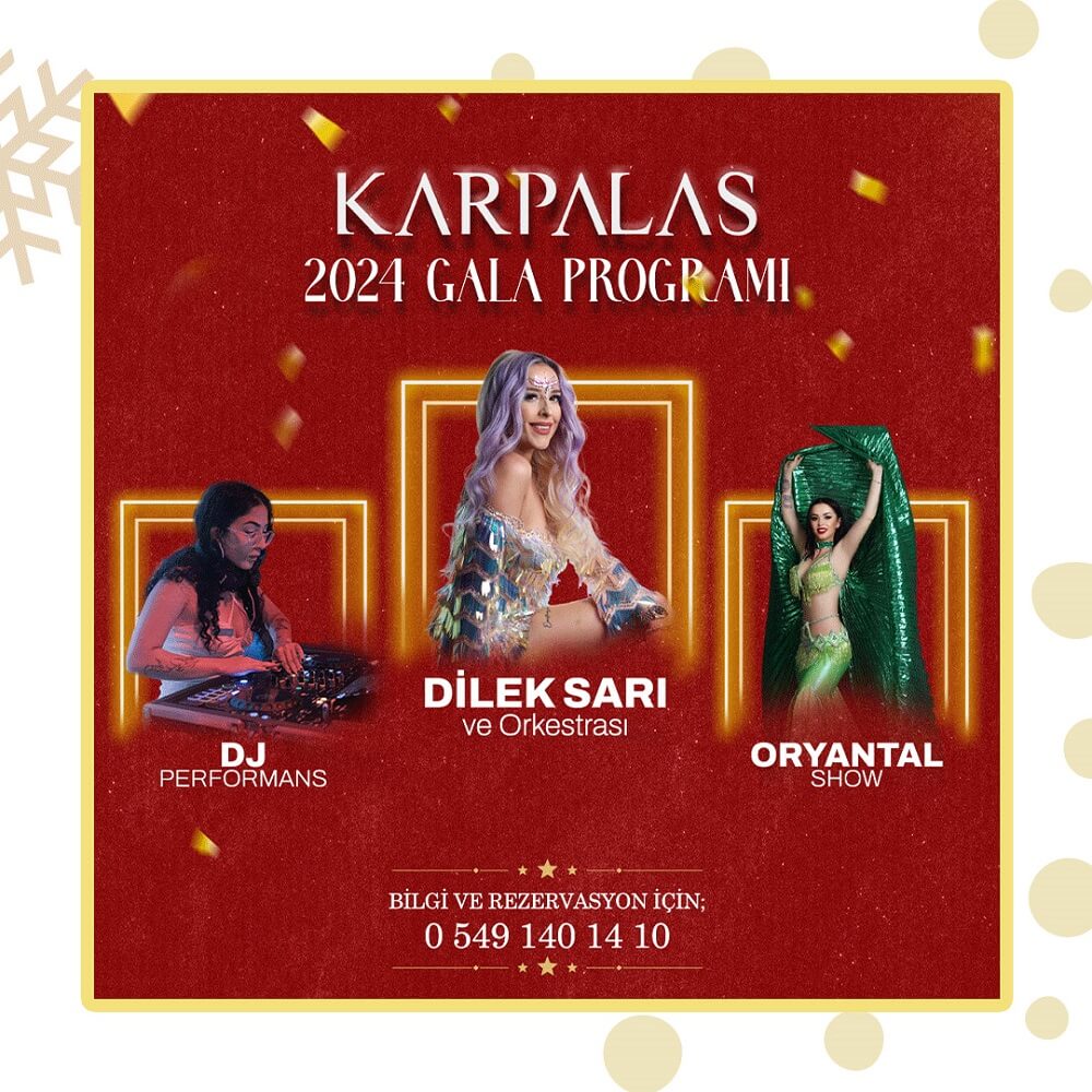 Bolu Karpalas City Hotel Yılbaşı Programı 2024