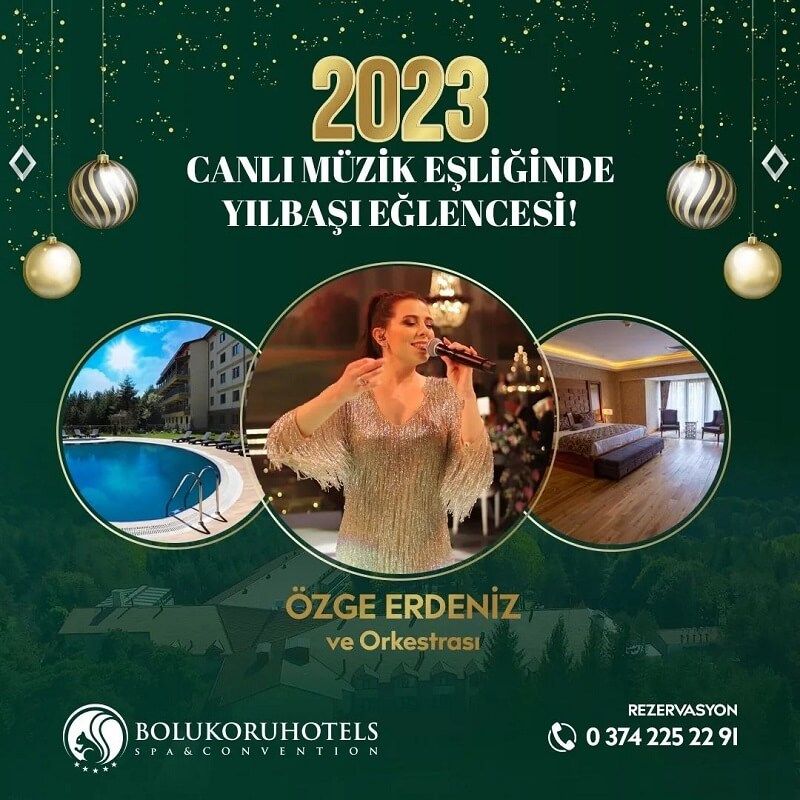 Bolu Koru Hotels Yılbaşı Programı 2023