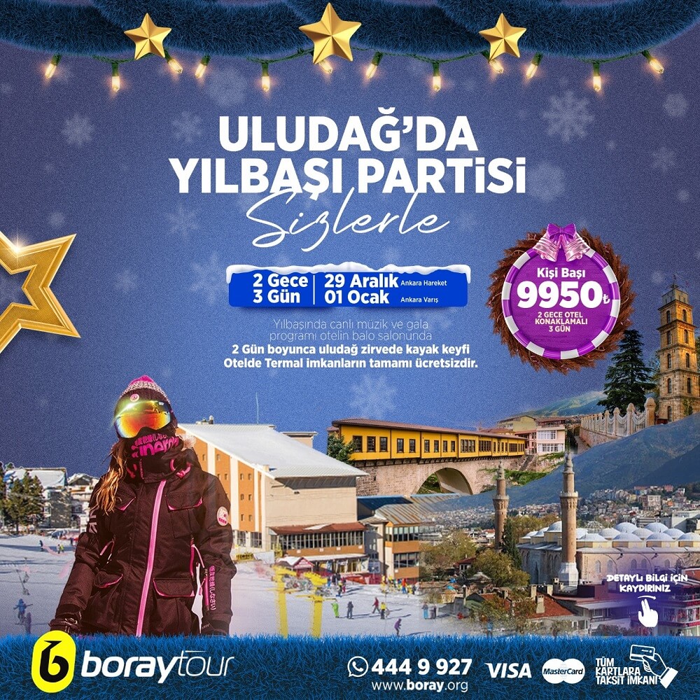 Boray Tour Uludağ Yılbaşı Turu 2024