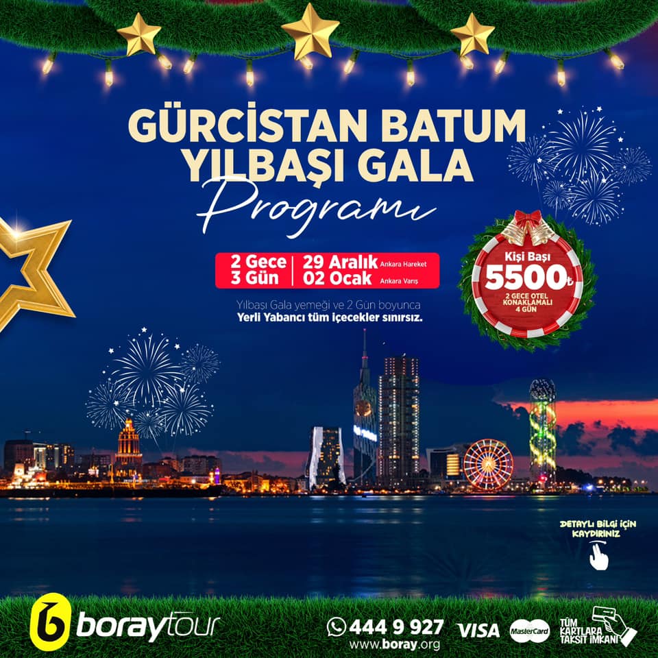 Boray Tour Yılbaşı Batum Turu 2024