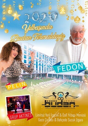 Fedon ve Pelin ile Budan Termal Otel Spa 2020 Yılbaşı Programı