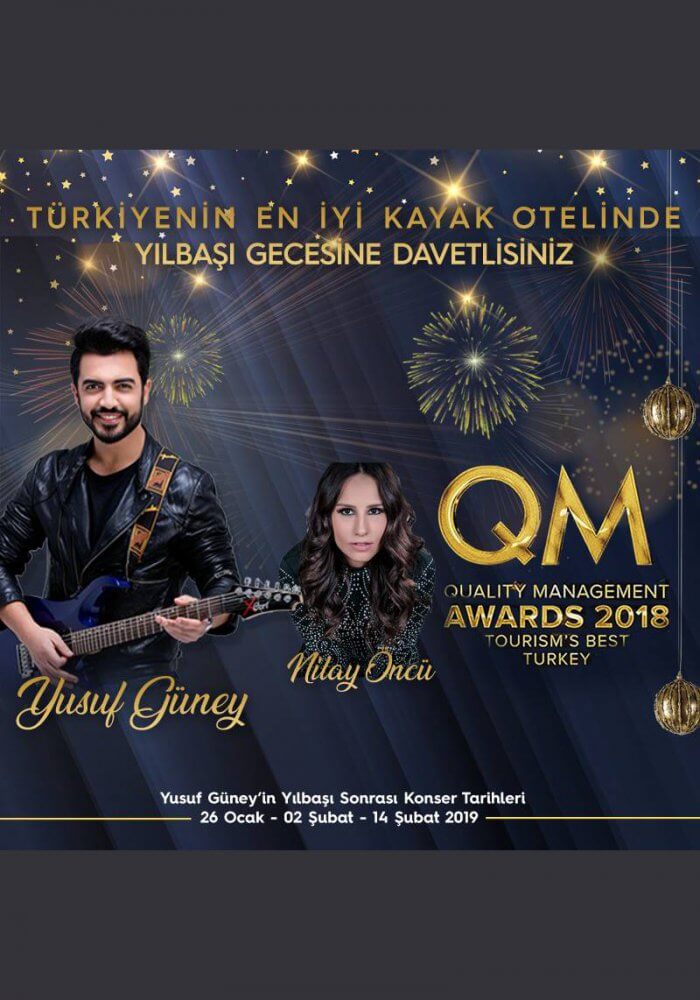 Bursa Uludağ BOF Hotel Yılbaşı Programı 2019