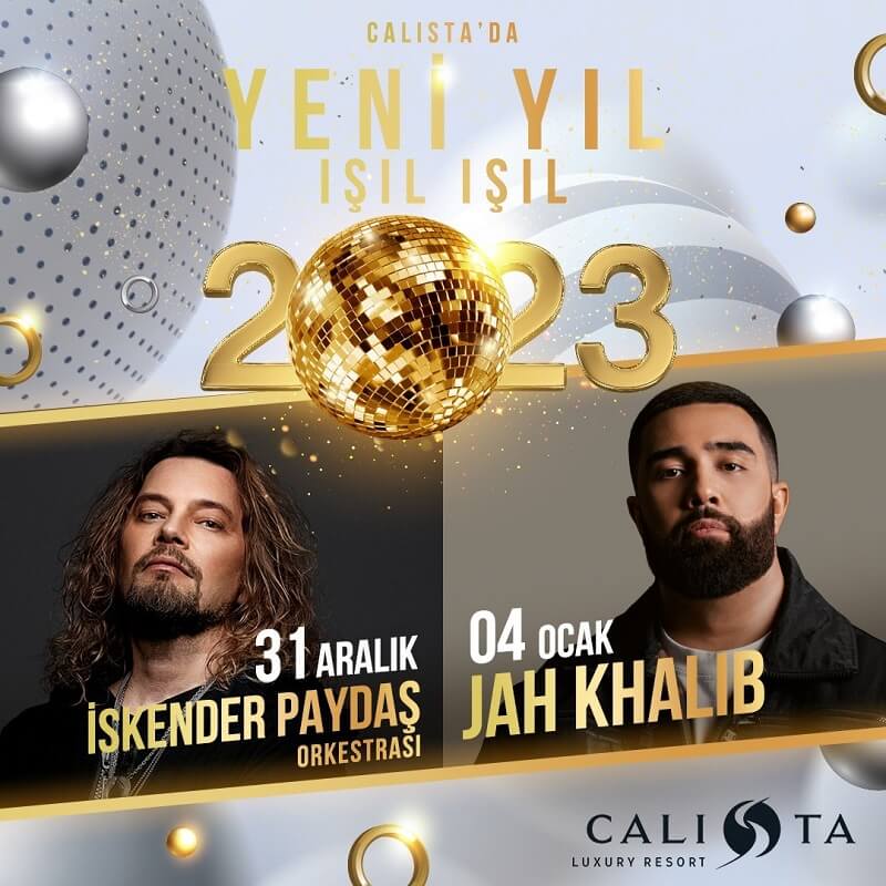 Calista Luxury Resort Belek Antalya Yılbaşı Programı 2023