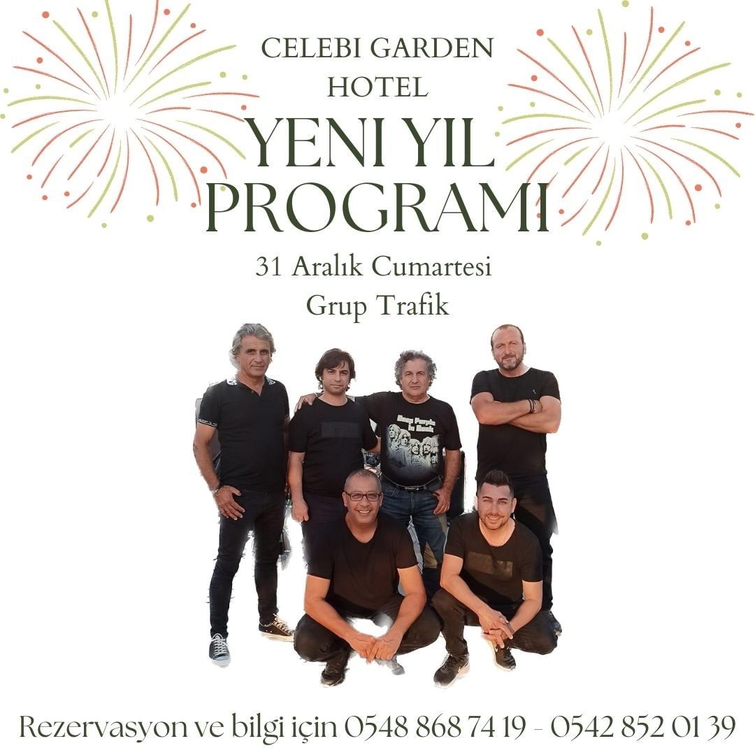 Celebi Garden Hotel Kıbrıs Yılbaşı Programı 2023