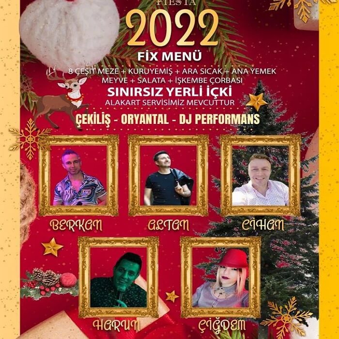 Club Fiesta Bar Ankara Yılbaşı Programı 2022