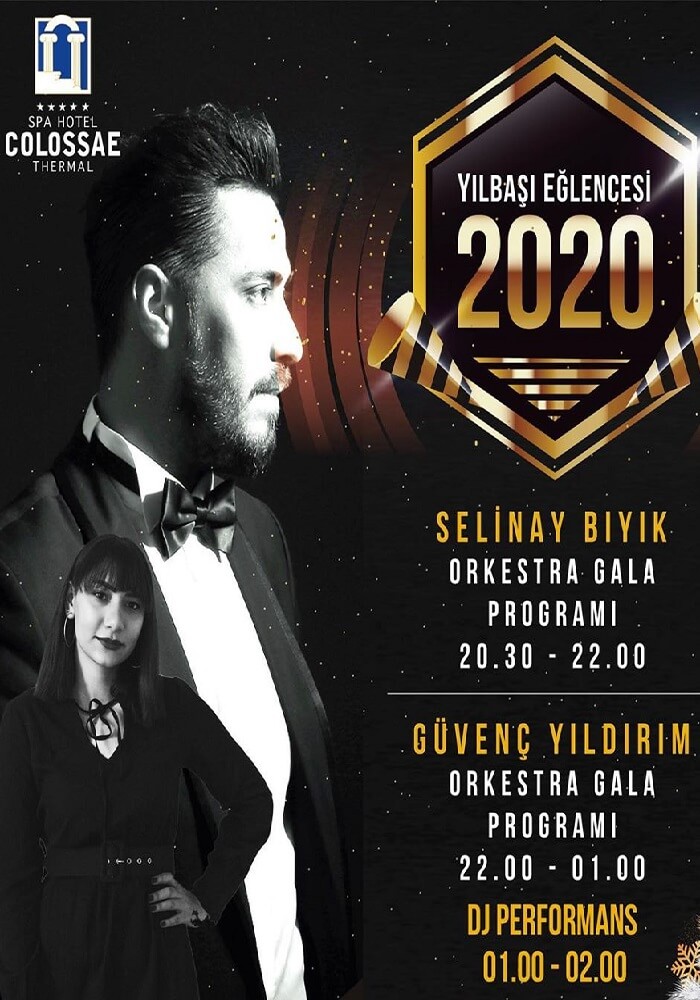 Colossae Hotel Thermal Spa Yılbaşı Programı 2020