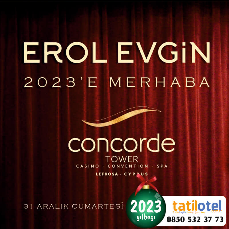 Concorde Tower Hotel Kıbrıs Yılbaşı Programı 2023
