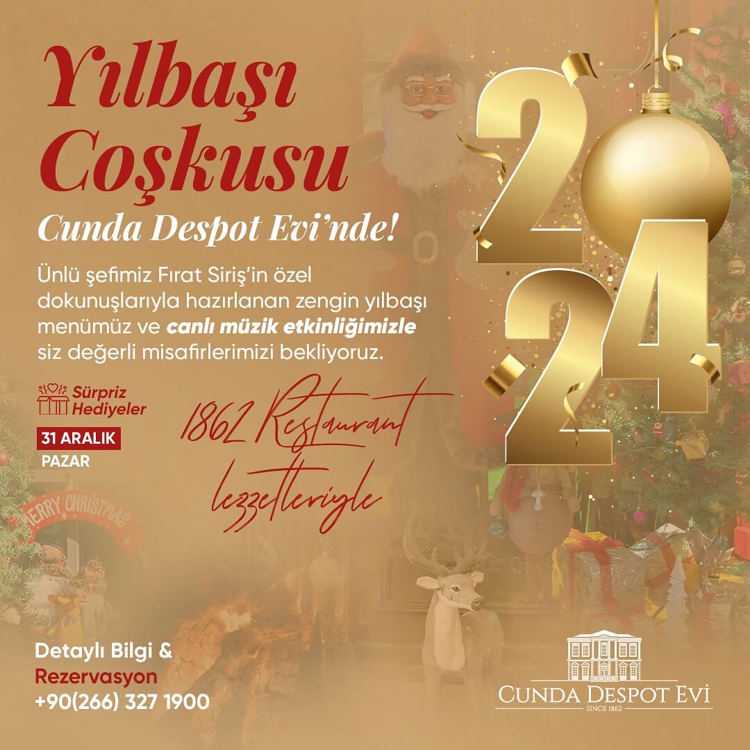 Cunda Despot Evi Yılbaşı Programı 2024