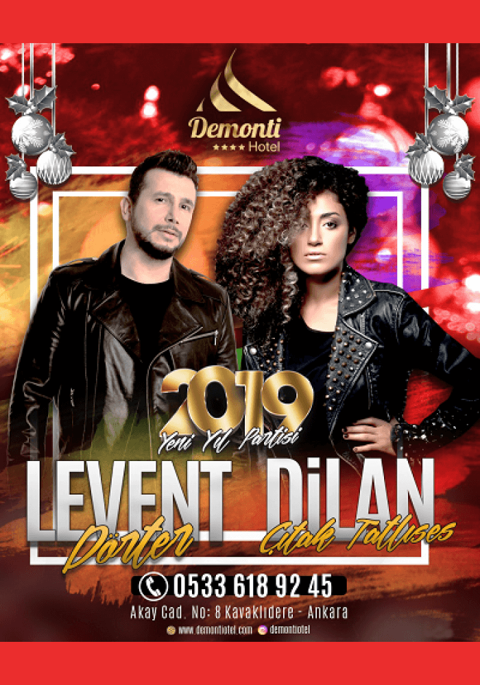Demonti Otel Ankara 2019 Yılbaşı Partisi