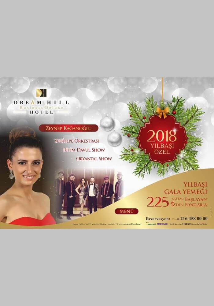 Dream Hill Business Hotel Yılbaşı 2018