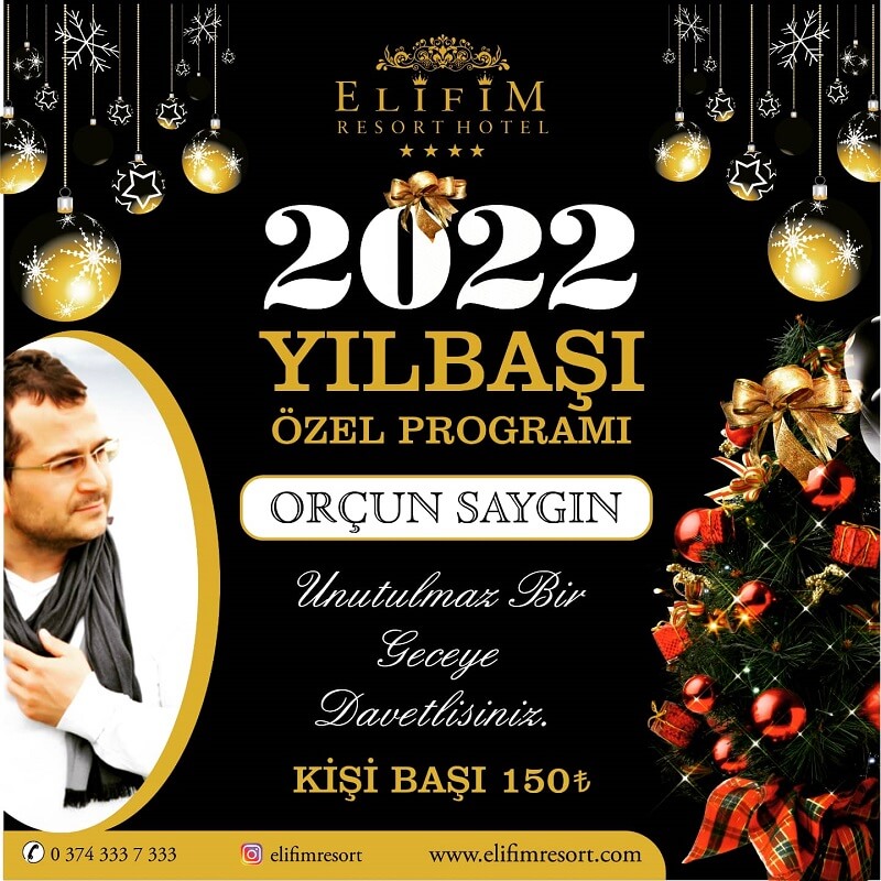Elifim Resort Hotel Bolu Yılbaşı Programı 2022