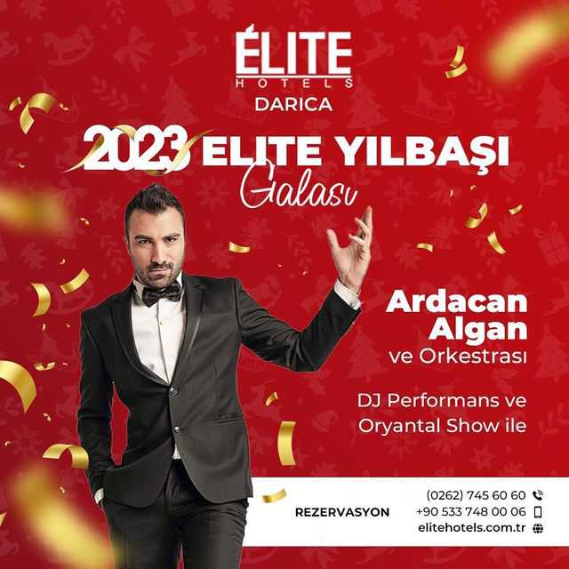 Elite Hotel Darıca Yılbaşı Programı 2023