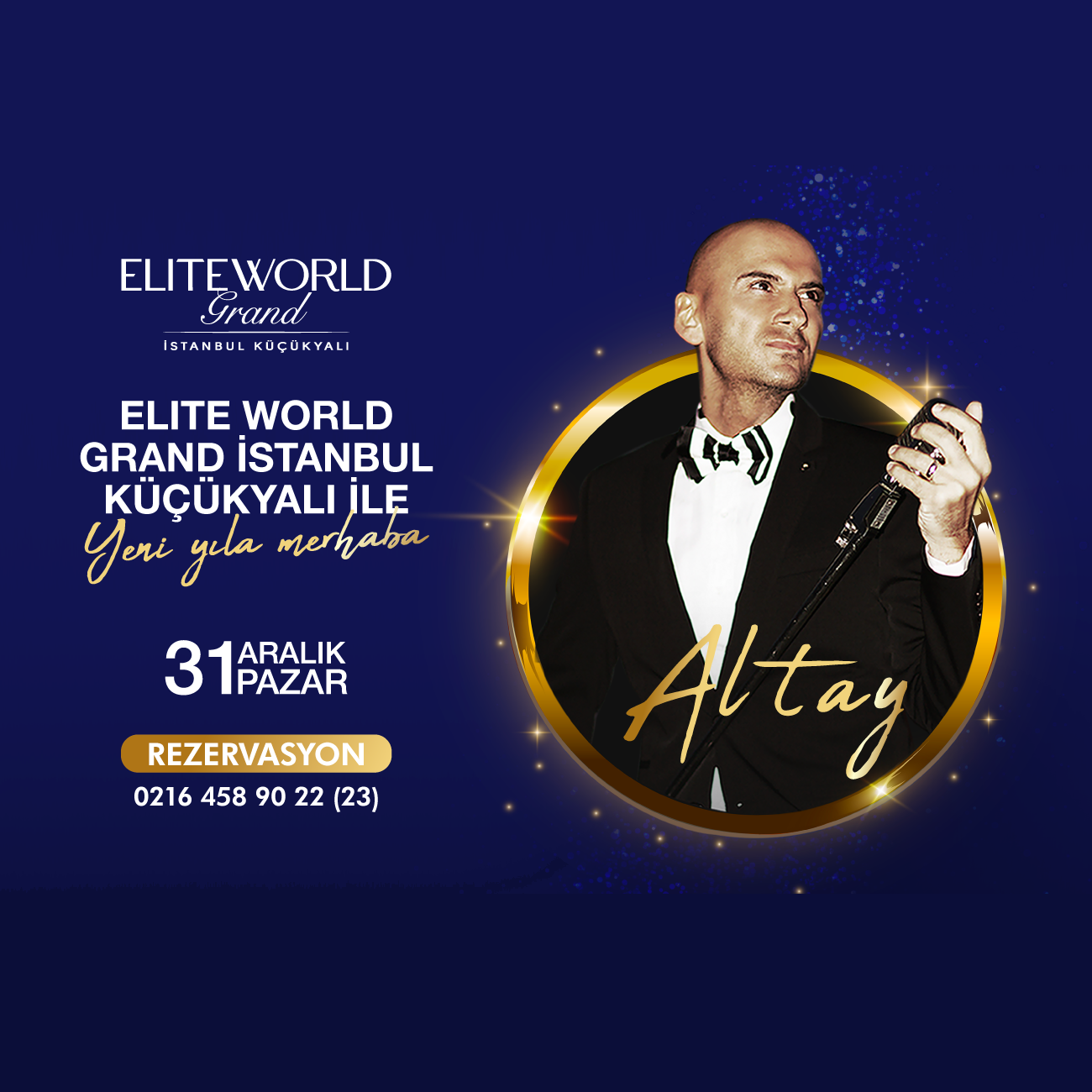 Elite World Grand Hotel Küçükyalı Yılbaşı Programı 2024