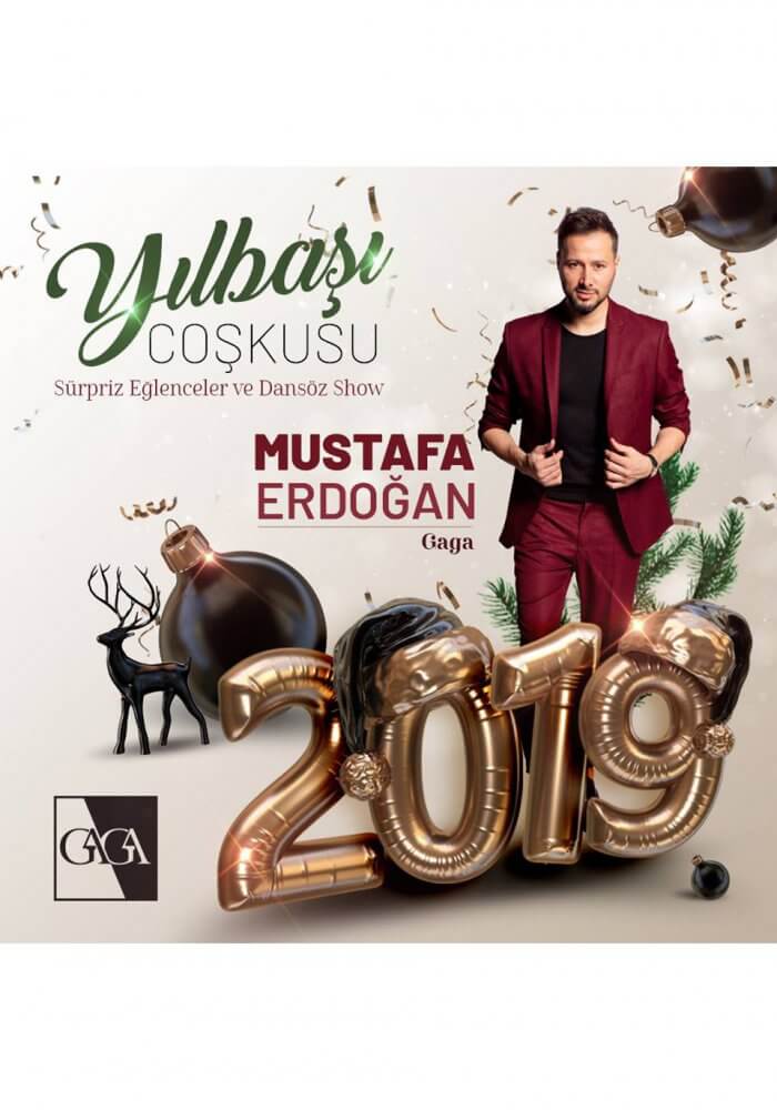 Eskişehir Gaga Restaurant 2019 Yılbaşı Galası