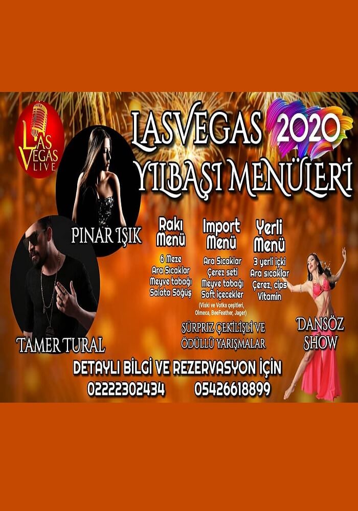 Eskişehir Las Vegas Live Yılbaşı Programı 2020
