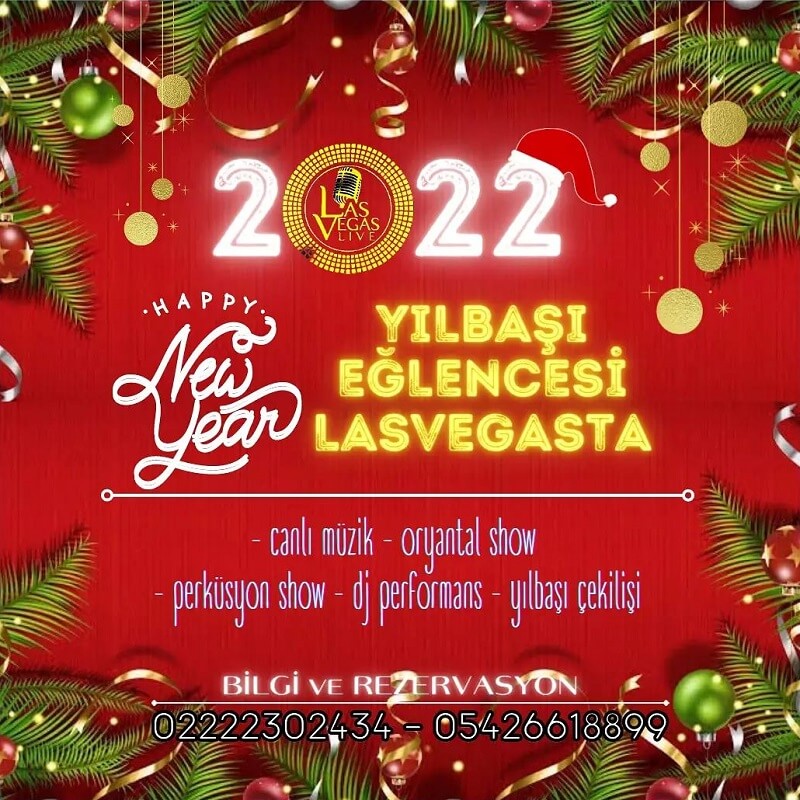 Eskişehir Las Vegas Live Yılbaşı Programı 2022