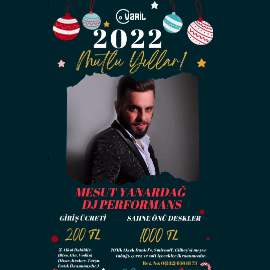 Eskişehir Varil Pub Yılbaşı Programı 2022