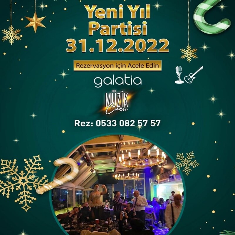 Galatia Roof Bade'm Çankaya Yılbaşı Programı 2023