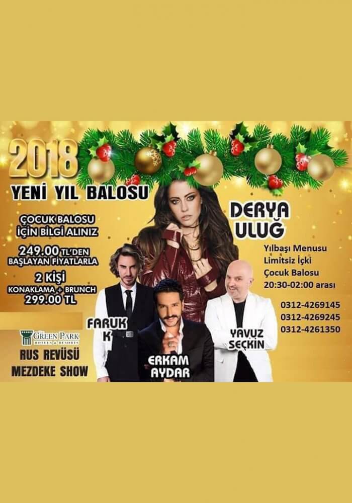 Green Park Ankara Yılbaşı 2018