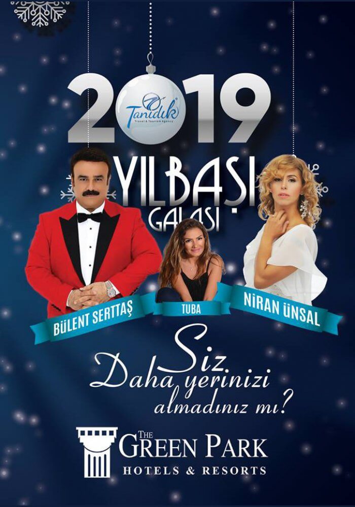 Green Park Hotel Ankara 2019 Yılbaşı Programı