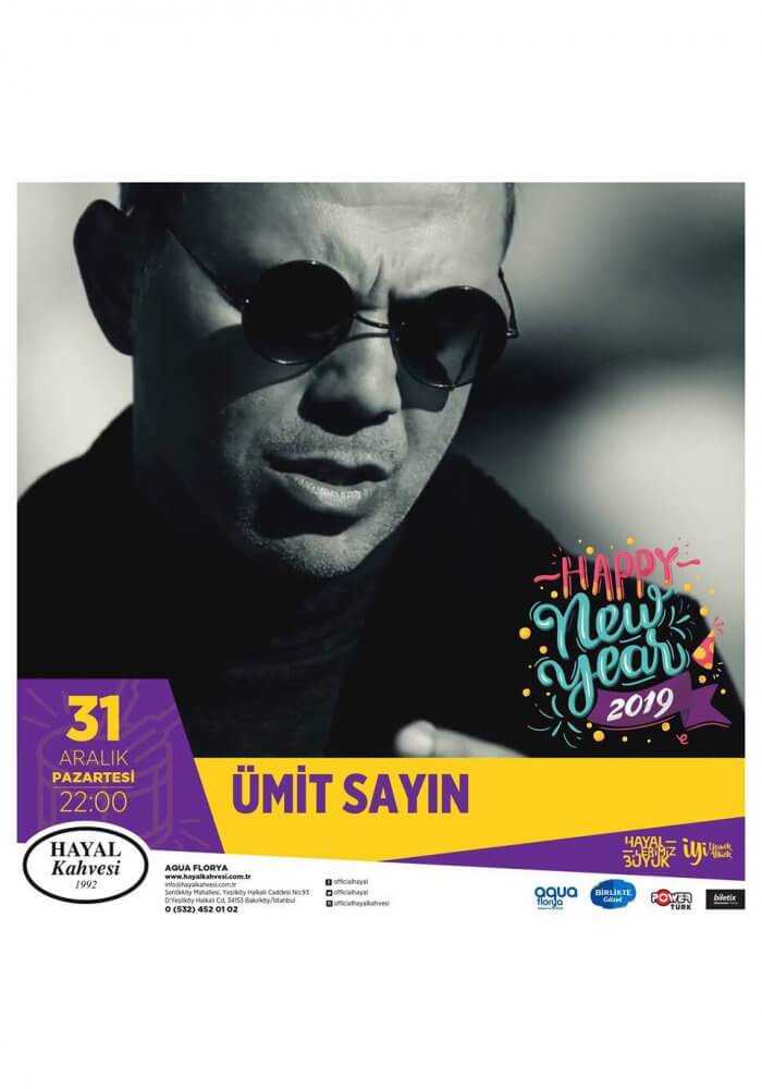 Hayal Kahvesi Aqua Florya İstanbul Yılbaşı Programı 2019