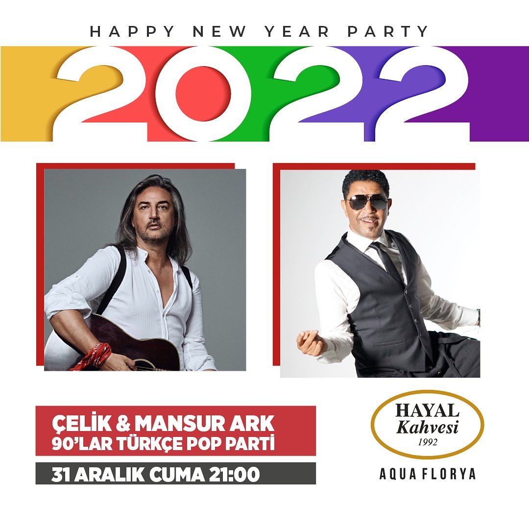 Hayal Kahvesi Aqua Florya İstanbul Yılbaşı Programı 2022